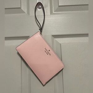Baby Pink Kate Spade Wristlet